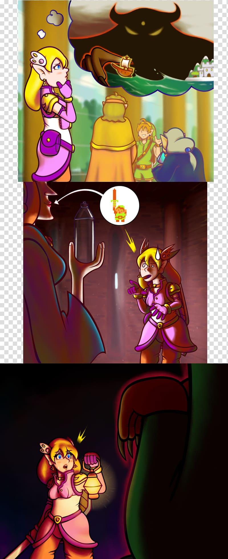 Zelda: The Wand of Gamelon Link: The Faces of Evil Princess Zelda Ganon, Captain James Nicholls transparent background PNG clipart