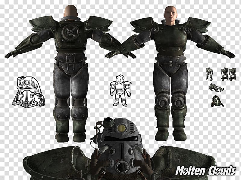 Fallout: New Vegas Fallout: Brotherhood of Steel Fallout 2 Van Buren Fallout 3, armour transparent background PNG clipart
