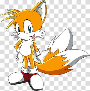 Tails Sonic the Hedgehog Sonic Chaos Shadow the Hedgehog Knuckles the Echidna, fox transparent background PNG clipart thumbnail