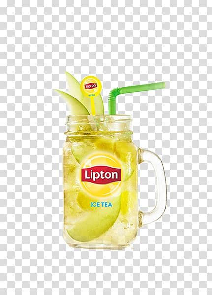 Non-alcoholic drink Lemon juice Iced tea Lemonade, Apple green tea transparent background PNG clipart