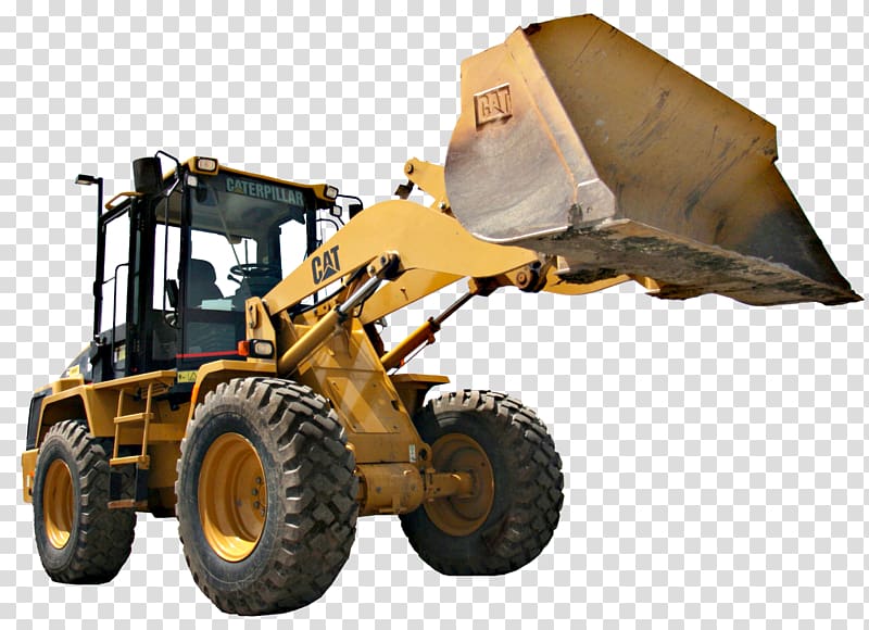 Bulldozer transparent background PNG clipart