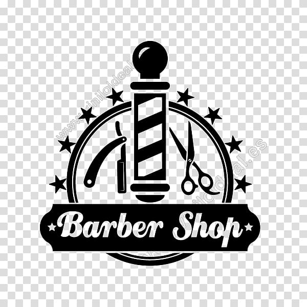 Barber Hairdresser Beauty Parlour Hairstyle Logo Design, barber salon logo  design ideas transparent background PNG clipart | HiClipart