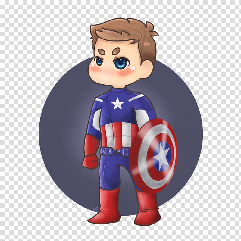 Captain America YouTube Actor Chibi Sport, chibi superman transparent background PNG clipart