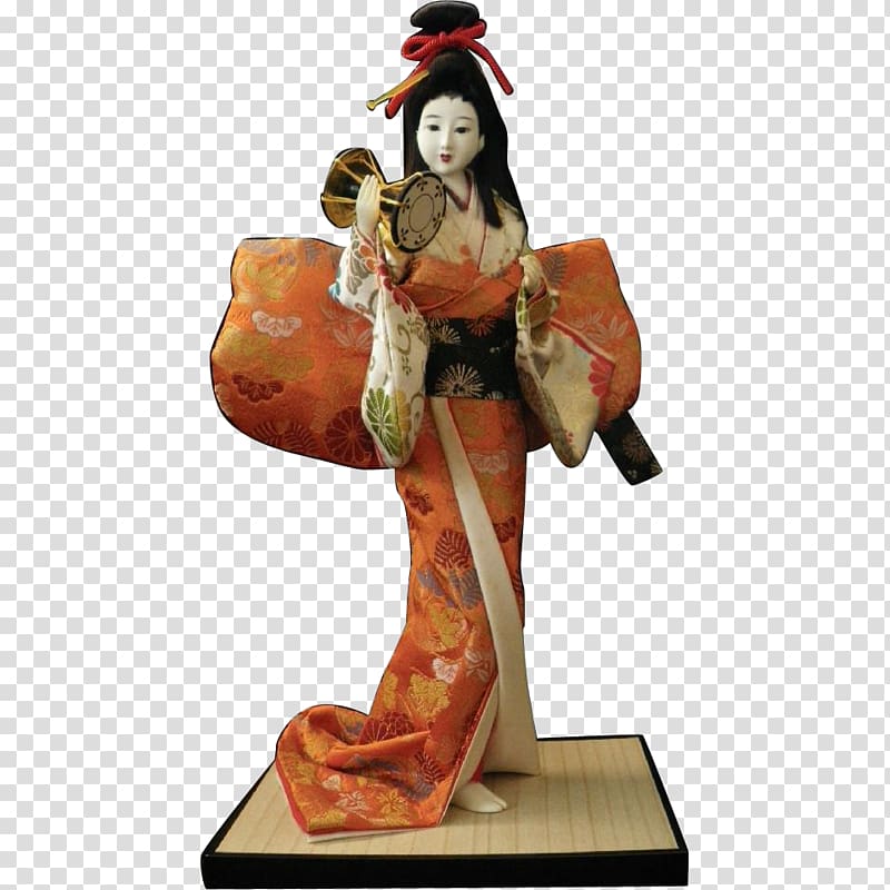 Geisha Blog Figurine, mother\'s day transparent background PNG clipart