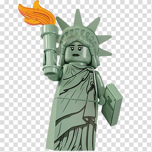 Statue of Liberty Lego Marvel Super Heroes Amazon.com Lego Minifigures, Character Art design transparent background PNG clipart
