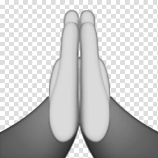 Praying Hands Emoji Prayer High five Emoticon, Emoji transparent background PNG clipart