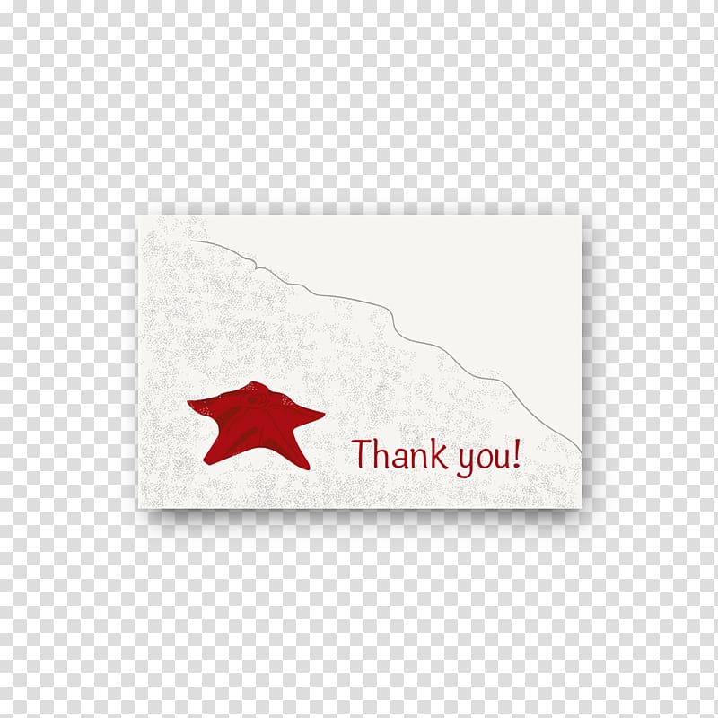 Paper, Thank You Card transparent background PNG clipart