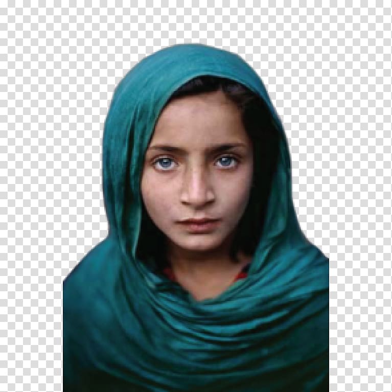 Afghan Girl Tulla Booth Gallery grapher Magnum s, women wearing hijab transparent background PNG clipart