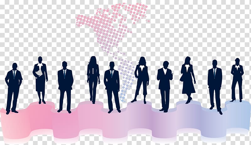 Business Silhouette, Business transparent background PNG clipart