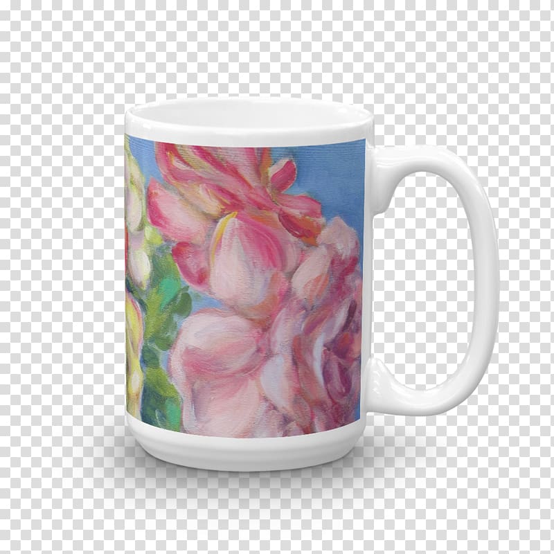 Coffee cup Mug Pink M RTV Pink, mug transparent background PNG clipart