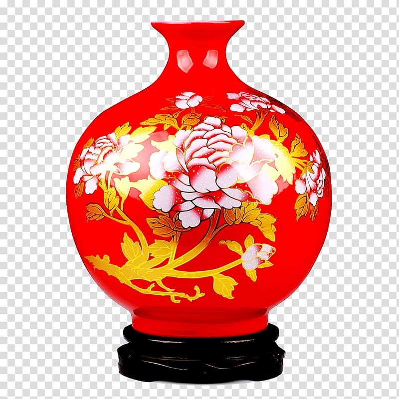 Vase Table Ceramic Living room Decorative arts, vase transparent background PNG clipart