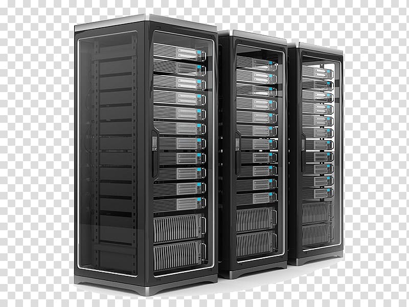 Computer Servers Virtual private server Data center Computer network Web hosting service, rack Server transparent background PNG clipart