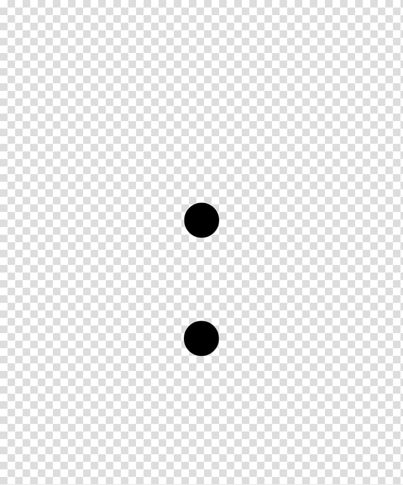 Semicolon Punctuation Grammar Full stop, others transparent background PNG clipart
