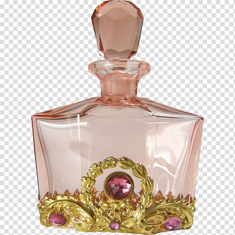 Glass bottle Decanter Perfume, perfume transparent background PNG clipart