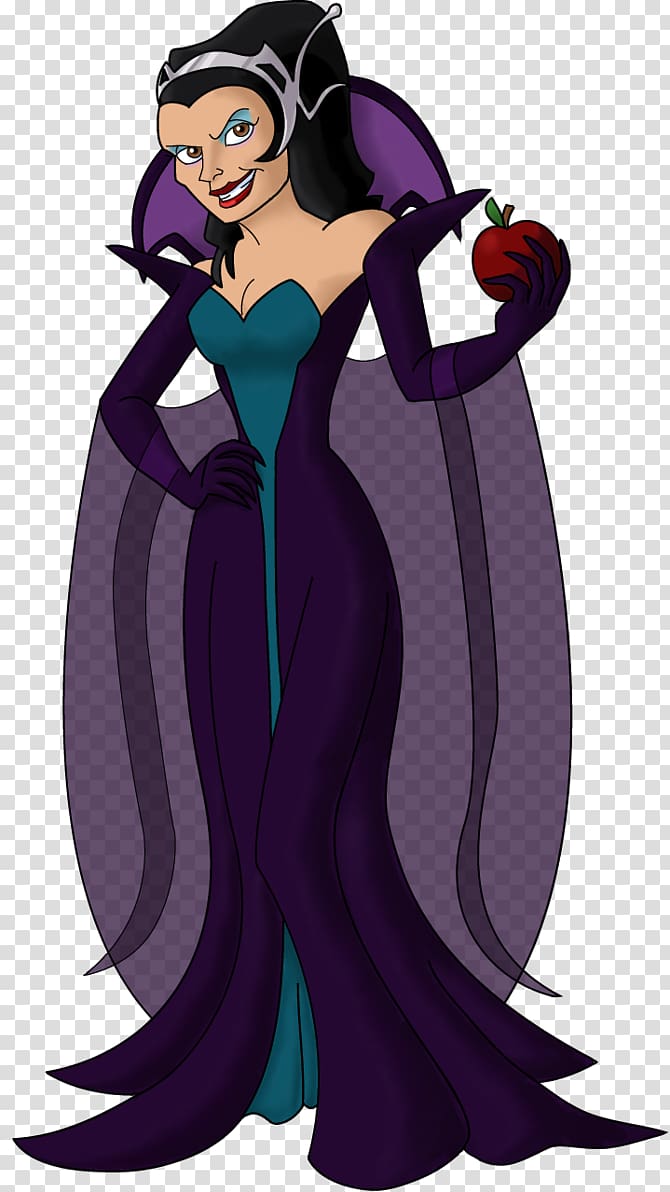 Enchanted Queen Narissa Maleficent Cattivi Disney, the villain transparent background PNG clipart
