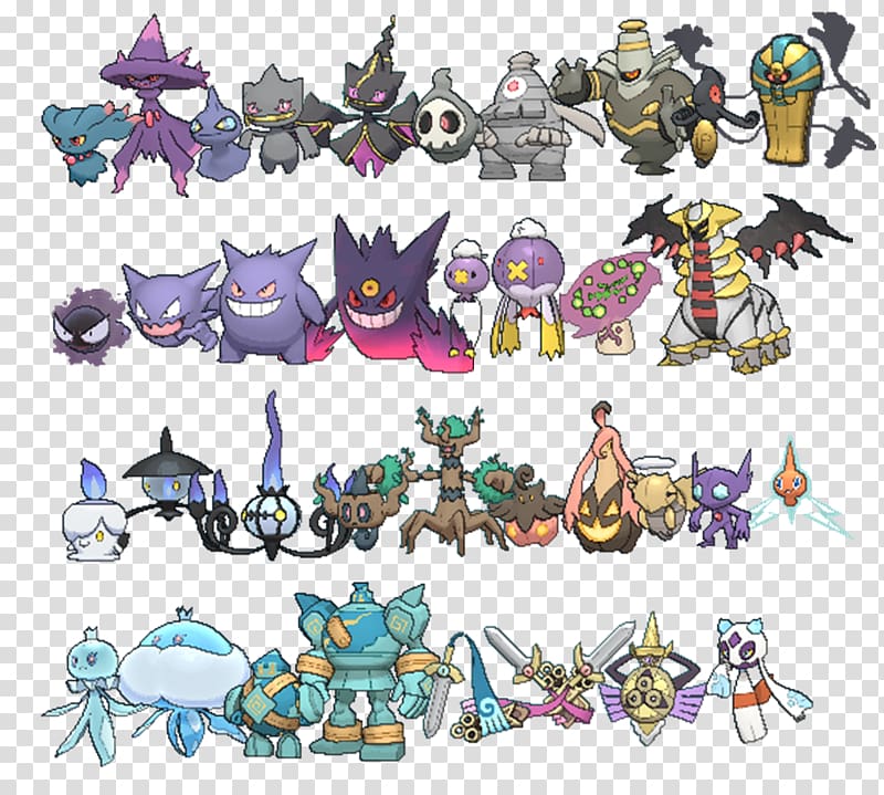 Pokémon X and Y Pokémon Red and Blue Haunter Pokémon types, ghost transparent background PNG clipart