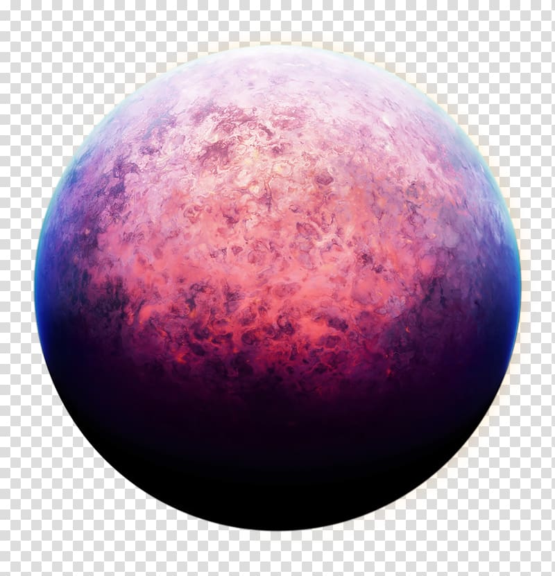 red and blue planet, Lava planet , planet transparent background PNG clipart
