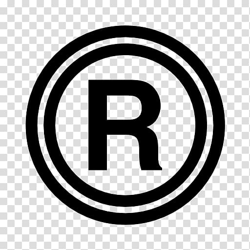 United States Patent and Trademark Office Registered trademark symbol, r logo transparent background PNG clipart