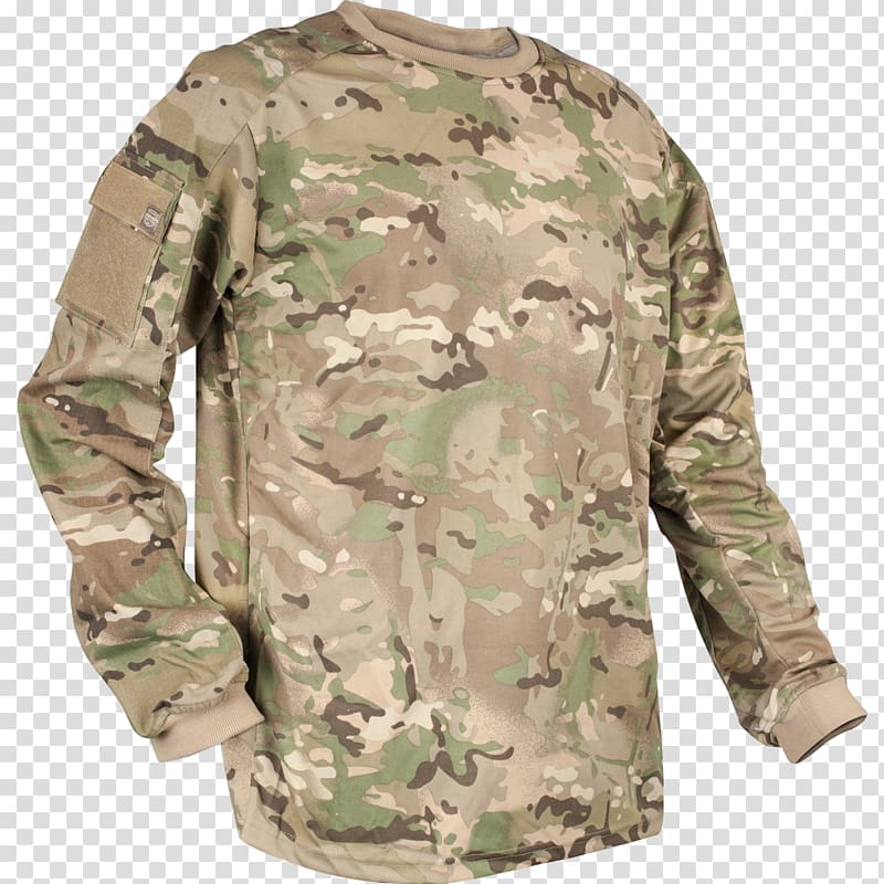 T-shirt Army Combat Shirt Camouflage Clothing, camouflage uniform transparent background PNG clipart