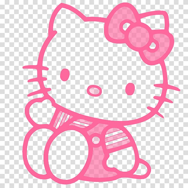 Hello Kitty Illustration Hello Kitty Desktop Graphic Design Hello Kitty Garden Transparent Background Png Clipart Hiclipart