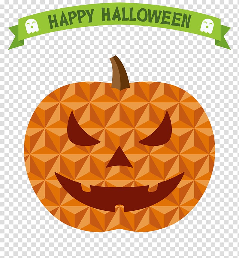 Calabaza Pumpkin Jack-o-lantern Halloween, Creative Pumpkin transparent background PNG clipart