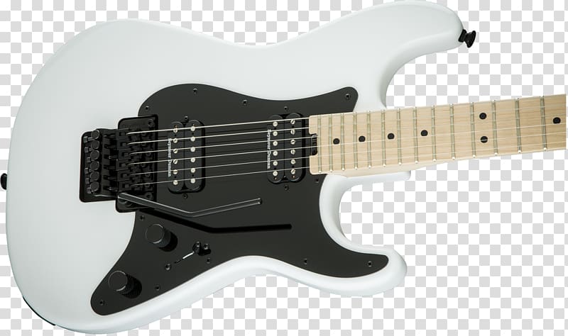 Charvel Pro Mod So-Cal Style 1 HH FR Electric Guitar San Dimas Floyd Rose, guitar transparent background PNG clipart