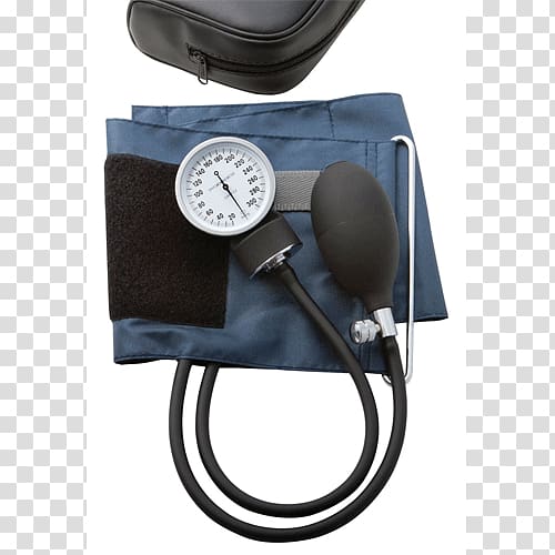 Sphygmomanometer Blood pressure Stethoscope Medical diagnosis Aneroid barometer, Blood Pressure Cuff transparent background PNG clipart