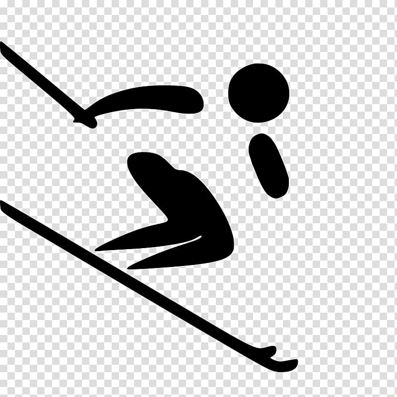 2018 Winter Olympics 2014 Winter Olympics Yongpyong Resort Alpine skiing, skiing transparent background PNG clipart