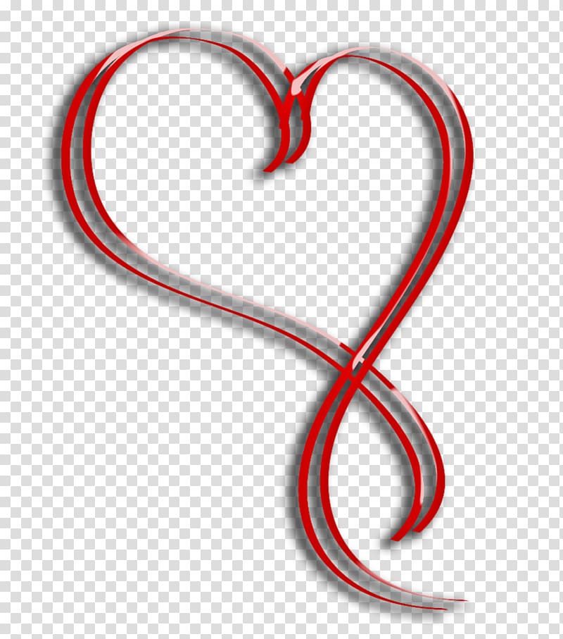 Heart Ribbon , heart transparent background PNG clipart