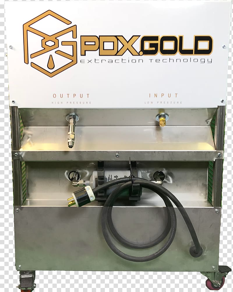 Machine PDX.GOLD Manufacturing Pump Butane, J gold transparent background PNG clipart