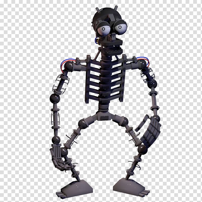 Endoskeleton Five Nights at Freddy\'s Fnac Robot, Skeleton transparent background PNG clipart