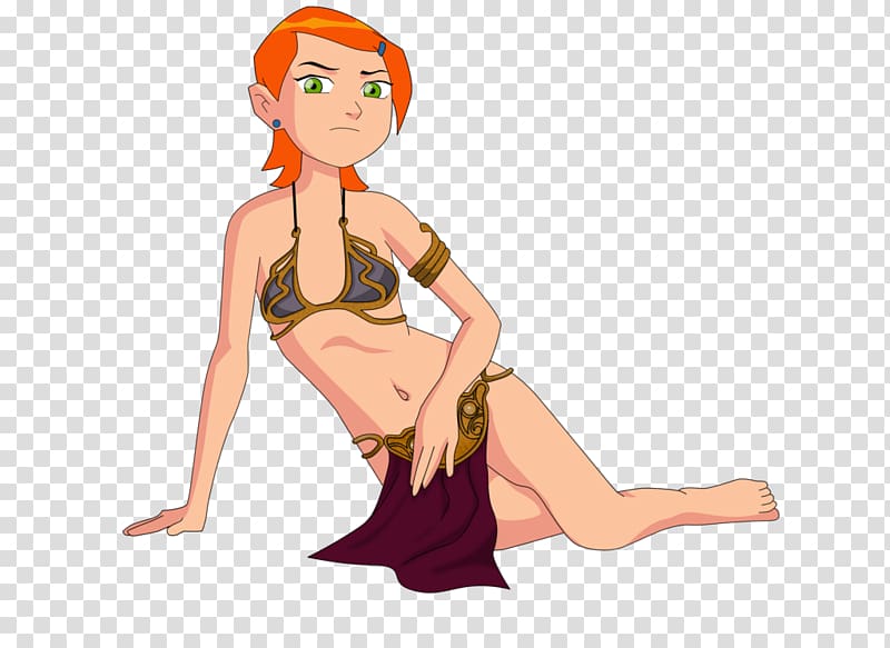 Gwen Tennyson Ben 10 Leia Organa Bikini, others transparent background PNG clipart