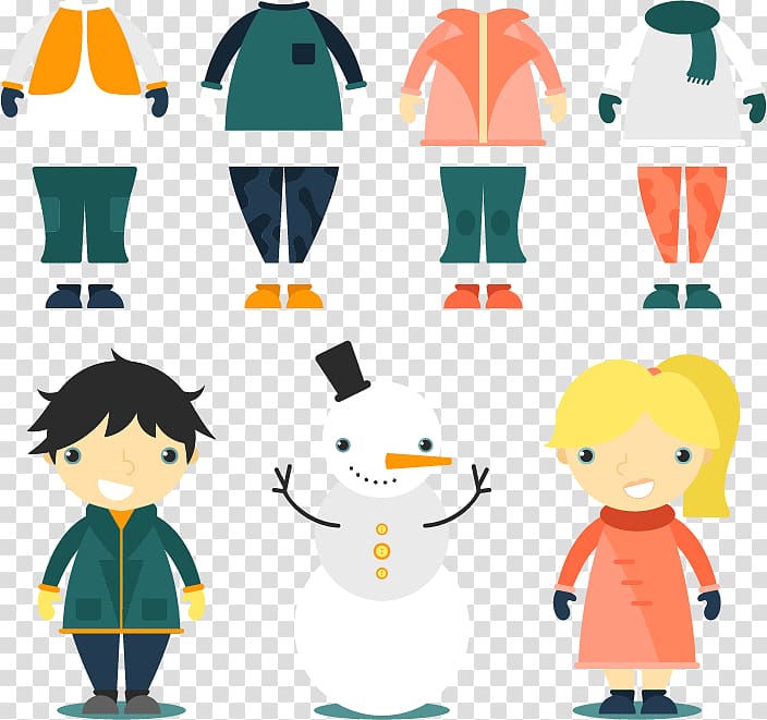 Boy Clothing Designer , Winter children\'s clothing design transparent background PNG clipart