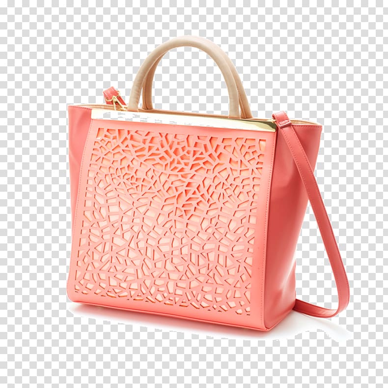 Oriflame Handbag Coral Fashion, bag transparent background PNG clipart