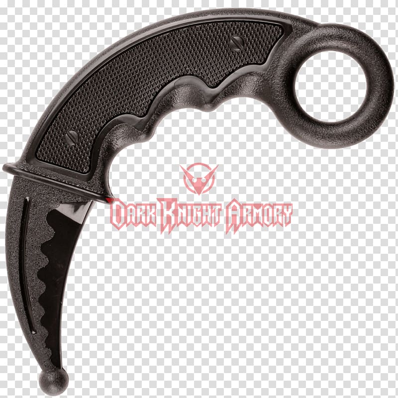 Neck knife Karambit Blade Polypropylene, knife transparent background PNG clipart