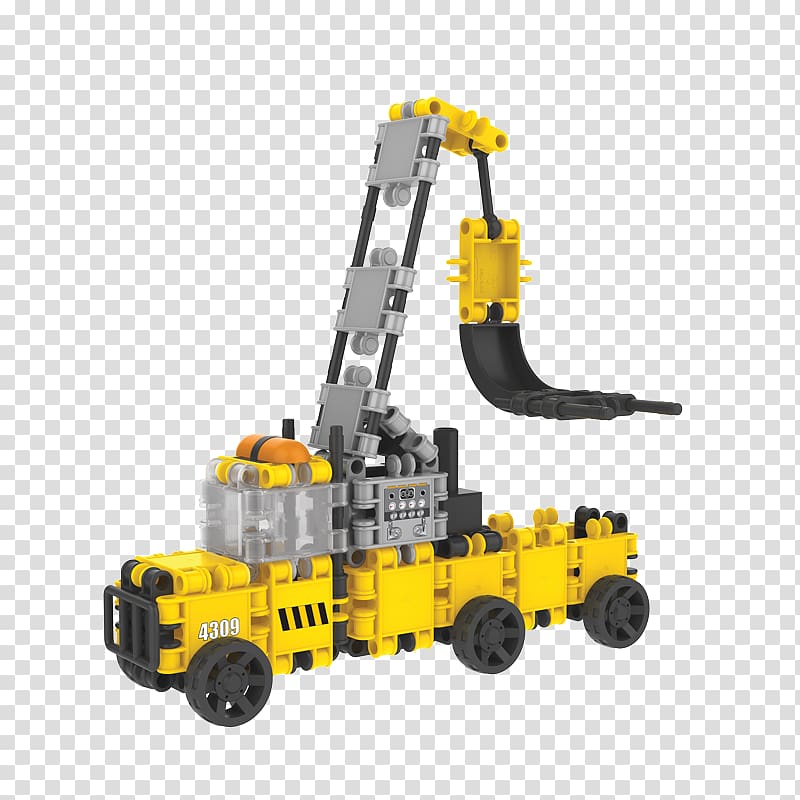 LEGO Construction set Architectural engineering Crane 1-2-3 Magic, truck crane transparent background PNG clipart