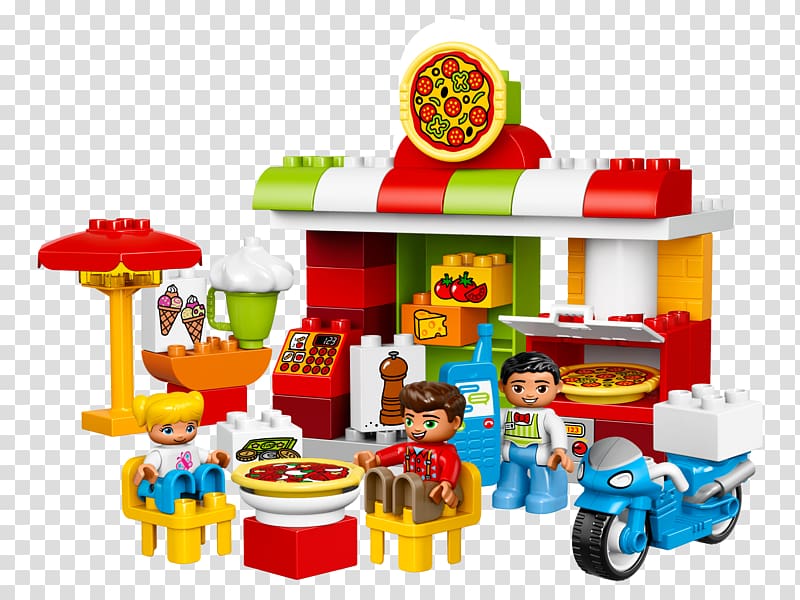 LEGO 10834 DUPLO Pizzeria Toy Pizza LEGO 10854 DUPLO Creative Box, Lego Duplo transparent background PNG clipart