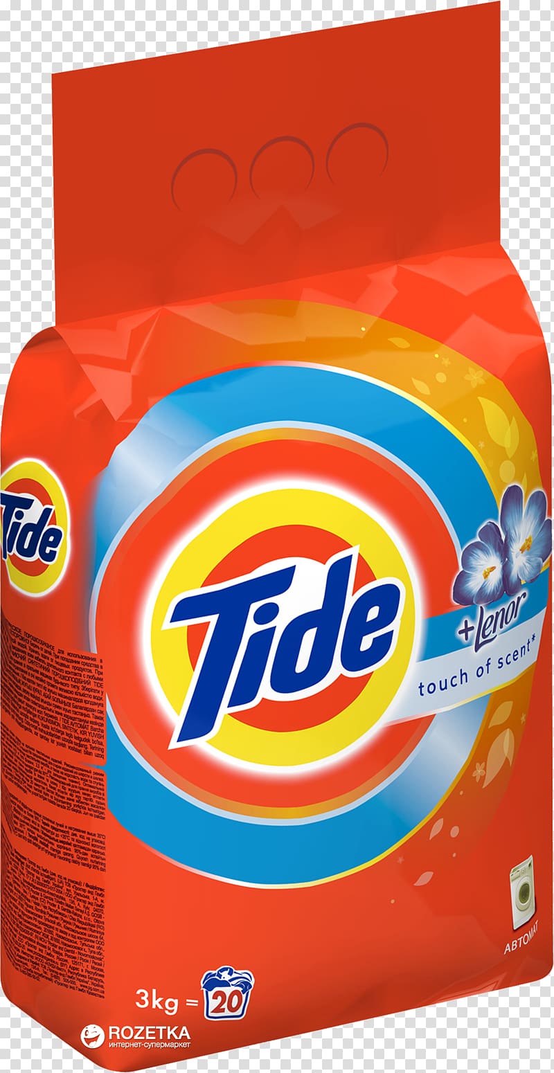 Tide Laundry detergent Washing machine, Washing powder Tide transparent background PNG clipart