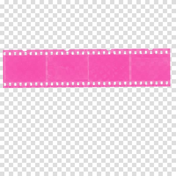 graphic film Negative Filmstrip, pink label transparent background PNG clipart