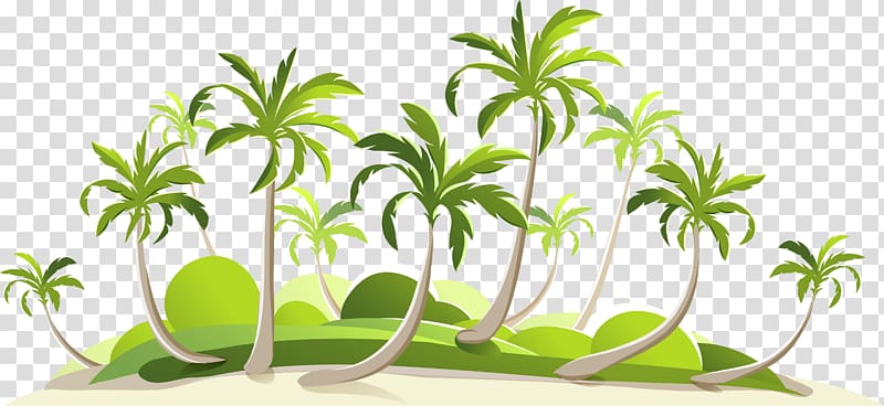 Green Leaf, Green art island transparent background PNG clipart