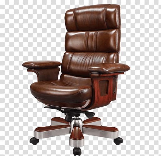 Office chair Massage chair Table Seat, Leather seats transparent background PNG clipart