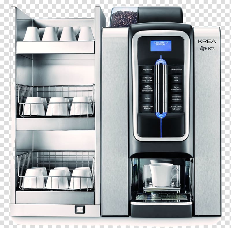 Espresso Instant coffee Coffeemaker Coffee vending machine, Coffee transparent background PNG clipart