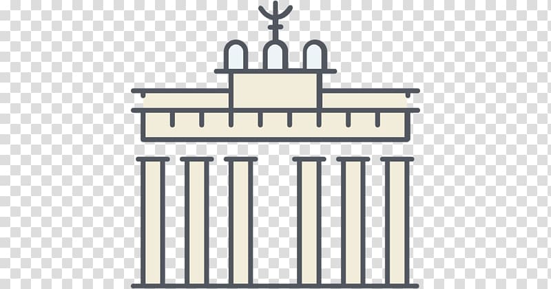 Font Line Fence, brandenburg gate transparent background PNG clipart