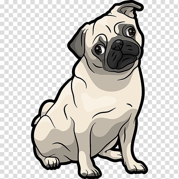 Pug Puppy Cat Cuteness , puppy transparent background PNG clipart