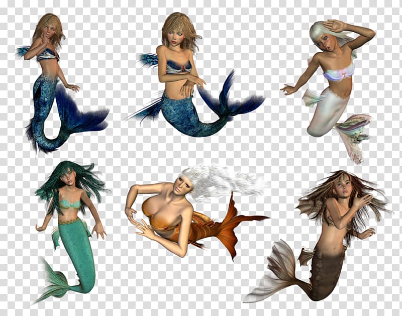 Mermaid Rusalka , creatures transparent background PNG clipart