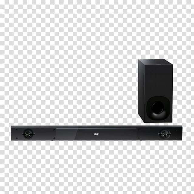 Soundbar Home Theater Systems Surround sound Sony HT-CT180, Virtual Surround Sound transparent background PNG clipart