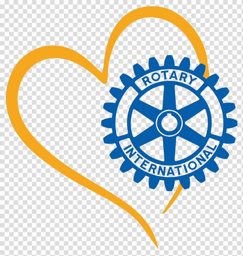 Rotary International District Rotaract Rotary Foundation Rotary Club of Kitchener, gold heart transparent background PNG clipart