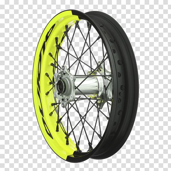 Tire Spoke Rim Bicycle Wheels Supermoto, motorcycle transparent background PNG clipart