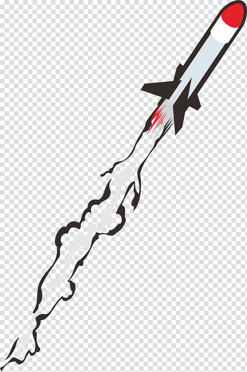 Rocket Drawing Outer space , Smoke ship transparent background PNG clipart