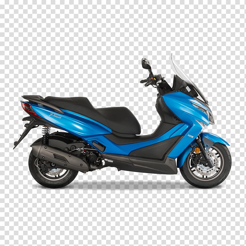 Scooter Kymco Super 9 Motorcycle Car, scooter transparent background PNG clipart